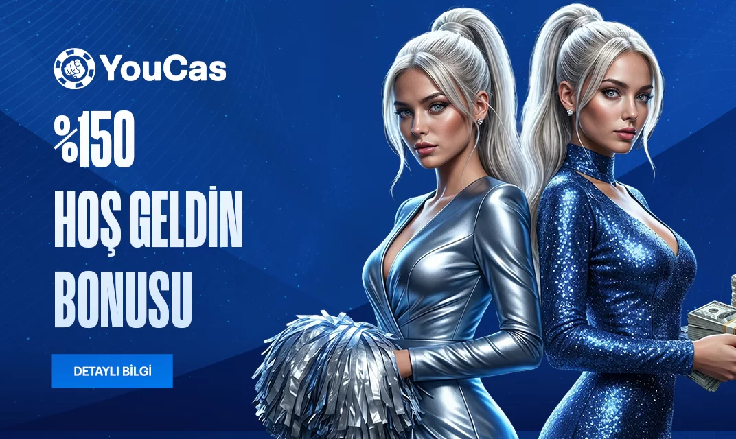 YouCas hoş geldin bonusu kampanya görseli