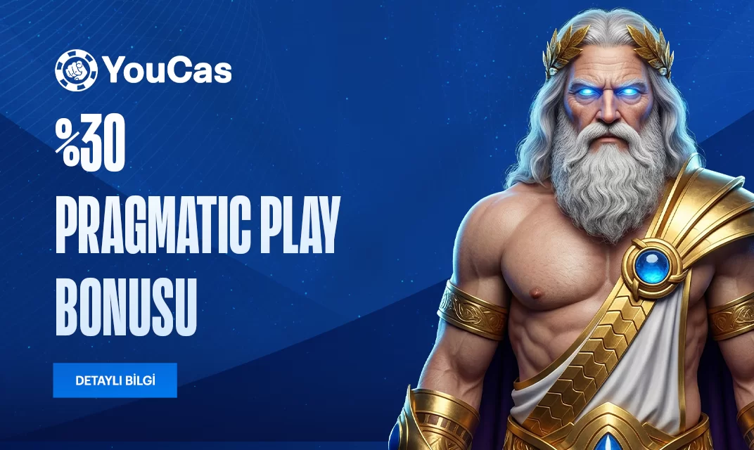 YouCas %30 Pragmatic Play bonusu